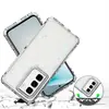 Funda para Teléfono Móvil de Papel Tallado con Trueno Tres en Uno Xuanying Adecuada para Infinix Hot50 4g Funda Protectora Transparente de Acrílico