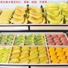Atacado de espuma de frutas artificiais ponderado manga amarela de plástico banana carambola tropical falso modelo de frutas brinquedos decorativos