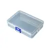 Suministro del fabricante: Caja de Costura Transparente Desmontable de 5 Compartimentos, Caja de Empaque para Herramientas de Ferretería, Caja de Almacenamiento de Plástico de PP para Equipo de Pesca