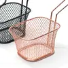 Cesta de Refrigeración Pequeña de Cilindro Nueve Zan Mini Cesta de Enfriamiento de Alimentos Cesta Pequeña para Snacks Cesta para Papas Fritas Pollo Frito Cesta para Snacks Al por Mayor
