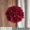 Artificial Transfronterizo 162 Piezas Tallo Único Hortensia Grande Hortensia Anna Exhibición en Ventana Fotografía Ramo Flores Falsas Accesorios