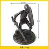 Ornamentos de Liga de Caveira Transfronteiriços Modelo de Escritório Brinquedos de Halloween Artesanato Feito à Mão Caveira Esqueleto Segurando Espada