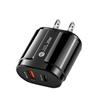 USB PD multi-porta carregador super rápido para Apple telefone inteligente universal cor macaroon cabeça de carregamento