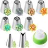 Conjunto de bicos espessadores para decoração de Natal Conjunto de bicos para decoração russa Ferramentas decorativas para confeitaria Aprovação especial direta da fábrica