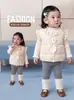 Chaleco de plumón para bebé, modelo nuevo para otoño e invierno 2026, ropa de plumón de pato blanco para niñas pequeñas, chaleco cálido para que las niñas lo usen al aire libre