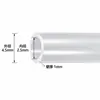 Atacado Tubo de Silicone Grau Alimentício Resistente a Altas Temperaturas Dispensador de Água Tubo de Silicone Macio Transparente Canudo Sem Deformação Mesa de Chá Tubo de Silicone