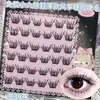 Cílios Postiços Sem Cola, Sem Necessidade de Remover, Ultraleves, Macios e Não Irritantes para um Look de Olhos Fofo de Desenho Animado