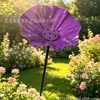 Nuevo Producto Estaca de Metal Hecha a Mano para Jardín Flor de Metal Comedero para Pájaros de Jardín