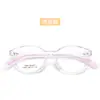 En stock, entrega rápida, monturas de gafas para estudiantes TR90 con almohadillas nasales de silicona antideslizantes, serie de colores macarrón para uso diario en la escuela