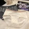 Jardín Secreto Grado A 10A Algodón para Bebé Entrepierna Extendida Paquete de Seis Ropa Interior Femenina Floral Sin Costuras de Cintura Media
