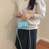Bolso casual de lunares para mujer, nuevo bolso de hombro moderno y versátil 2026, bolso cuadrado pequeño elegante y a la moda