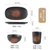 Venta al por mayor de vajilla con un juego de 4 piezas para mesas de hot pot en Yunnan, Guizhou y Sichuan, adecuado para comercio exterior transfronterizo