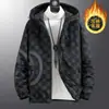 Jaqueta Masculina Tendência Marca Europeia Versão Transfronteiriça Primavera e Outono Estilo Coreano Jaqueta Jacquard Xadrez Tendência Top Casual Masculino Tendência