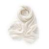 Cachecol de Cashmere 100% Puro Outono Inverno Novo Feminino Gouhua Gola Oca Longo Xale de Tricô Folha de Bordo