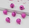 Accesorios de Joyería DIY Macaron 14mm Campana de Metal Pintada Campana Pequeña Llavero Colgante Accesorio Redondo Plano