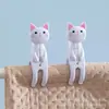 Clípe à Prova de Vento em Formato de Gatinho Fofo, Sem Marcas, Não Danifica as Roupas, Clípe Antiderrapante Forte, Fornecimento Direto do Fabricante para Fixar Colchas e Roupas