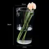 Cubo Transparente de Acrílico para Flores, Cubo Grande de Agua Profunda para Ramo de Flores, Cubo para Arreglos Florales para Floristas