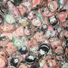 Peças de Acrílico 1cm TikTok Chapeuzinho Vermelho com Anime Fofo Acessórios DIY Transparente Dupla Face Resumo