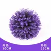 Eucalipto Artificial Bola de Grama Milan Plástico Bola Redonda Planta Verde Pendurada na Parede Interior Shopping Center Supermercado Decoração de Teto