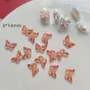 Ventas Directas de Fábrica Accesorios para Uñas Mariposa, Decoraciones Acrílicas para Uñas Mariposa, Decoración Dulce y Colorida de Uñas Postizas Mariposa