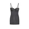 Atacado de Roupas Femininas Transfronteiriças Estilo Europeu e Americano Primavera 2026 Novo Vestido de Alça Cor Sólida Slim Fit Vestido Elegante