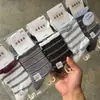 Calcetines Nuevos de Media Pantorrilla para Otoño e Invierno, Calcetines Deportivos, Letras Color Café Gracia, Mismo Color, Cómodos y Transpirables, Venta al por Mayor por Fabricante