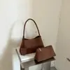 Bolsa de Tecido Retro de Alta Qualidade para Mulheres 2026 Nova Versátil Bolsa de Ombro Moda para o Dia a Dia Bolsa de Ombro Único Bolsa de Mão Tendência