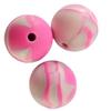 Pulseira de cores doces misturadas colar anti-queda contas de silicone gel de dente de bebê silicone de grau comestível contas a granel ponto