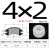 Ranura Ensanchada Tipo Elevado Silicona Doble Cara Bobina Protectora de Cable Salida de Cable Anillo de Goma Silicona Anillo Protector de Cable Resistente a Altas y Bajas Temperaturas Anillo de Sellado