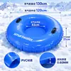 Tubos de nieve personalizados de lotes pequeños para pistas de esquí al aire libre, inflables para guardarlos después de jugar