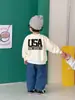 Ropa de Otoño para Niños Estilo Coreano Ropa Infantil Colección de Otoño Ropa Infantil Conjunto de Sudadera y Jeans para Niños