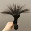 Moño de Cabello Sintético con un Look Desordenado y Natural, Anillo para el Cabello, Pinza para el Cabello, Accesorio para el Cabello, Peluca de Fibra Sintética