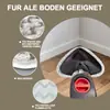 Adecuado para Mopa a Vapor O-Cedar Paño Gancho y Bucle Triangular Microfibra Paño de Repuesto para Mopa del Hogar
