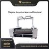 Máquina de corte a laser para tecido e couro, junta de vedação, manta de carbono, manta de pele de imitação, placa de madeira, publicidade, máquina de corte a laser de acrílico