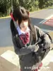 Suéter Jk Cardigan Tejido Otoño e Invierno Estilo Universitario Uniforme Escolar Femenino Traje de Falda a Cuadros Uniforme Jk