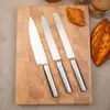 Comercio Exterior Transfronterizo Mango Hueco Juego de Cuchillos de Cocina Completamente de Acero Cuchillo de Chef Cuchillo para Cortar Carne Cuchillo para Pan Cuchillo Multiusos para Uso Doméstico
