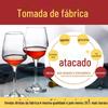 Copo de Vidro de Vinho Tinto Taça de Vinho Doméstico Copo de Vinho Estrangeiro Copo de Vinho Tinto Engrossado de Uma Peça