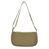 Bolsa tipo dumpling nuevo estilo para mujer, bolsa cruzada para mujer, bolsa ligera de nailon para mujer, bandolera única, bolsa de media luna, bolsa casual para el hombro