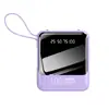 Batería Portátil Transfronteriza con Cable Integrado, Certificación 3C, 20000mAh, Gran Capacidad, Logo Personalizable
