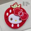Lindo Felpa Moño Gato Gatito Flequillo Velcro Dulce Niña Frente Lateral Parche para el Cabello Niños