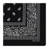 Bufanda Cuadrada de Algodón 100% Puro Estampado Paisley Flor de Anacardo Bufanda para la Cabeza Bufanda para el Cuello Estilo Retro Americano bandana
