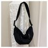 Bolsa Transversal Marca da Moda Casual Bolsa de Ombro Esportiva Bolsa Dumpling Bolsa Carteiro Satchel Japonesa Grande Capacidade Feminina Bolsa Masculina