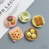 Juguete de Comida de Simulación Serie Desayuno Accesorios de Resina DIY Pinzas para el Cabello Diademas Collares Sombreros Pinzas para el Cabello Caja Sorpresa Bolsita Sorpresa Juguetes