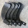 Máquina de manejo pastoral lâmina de cultivo de solo lâmina reta lâmina curva lâmina de colher lâmina curva lâmina reta lâmina ampliada abertura de sulco de cultivo de solo lâmina reta curva