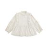 Camisa Estilo Lolita para Niñas Wulibu 2026 Primavera y Otoño Linda Manga de Farol Encaje Hueco Top Casual