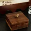Caja de Almacenamiento para Lingotes de Oro de 10g de Madera de Nogal Maciza, Caja Coleccionadora Especial para Perlas de Oro Pequeñas de 1g