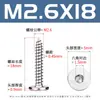 Acero Inoxidable 304 Tornillos Autorroscantes de Cabeza Plana Delgada con Hexágono Interior Ca Tornillos Autorroscantes de Cabeza Plana con Hexágono Interior M2-M6