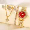 Europa y Estados Unidos ins explosiones transfronterizas reloj de señoras joyas de diamantes de imitación reloj de cuarzo de diamantes de color caliente reloj de señoras traje exquisito