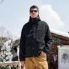 Jaqueta Corta-Vento Outdoor Tongkezhe Outono Novo Combinando para Homens e Mulheres, Jaqueta Corta-Vento Casual Tendência na Moda para Casais