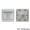 Panel de Control de Acceso con Botón Táctil de Sensor Infrarrojo Interruptor de Control de Acceso Botón de Interruptor Táctil Botón de Apertura de Puerta 24V